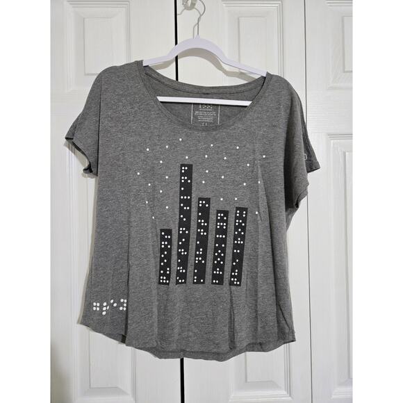Two blind brothers large women's gray tshirt - Picture 1 of 6